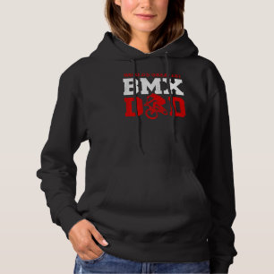 Mens Bmx Bike Rider World's Greatest BMX Vater Fat Hoodie