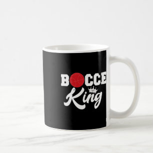 Mens Bocce King Bocci Spieler Italienischer Ladera Kaffeetasse