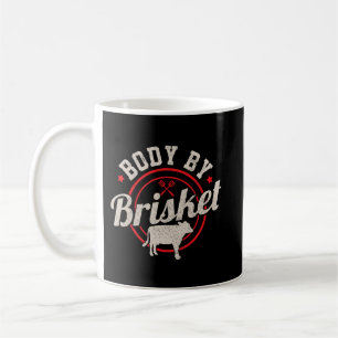 Mens Body by Brisket Funny Steak Lover Grilling BB Kaffeetasse