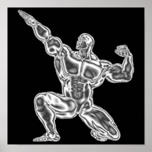 Mens Bodybuilding Poster