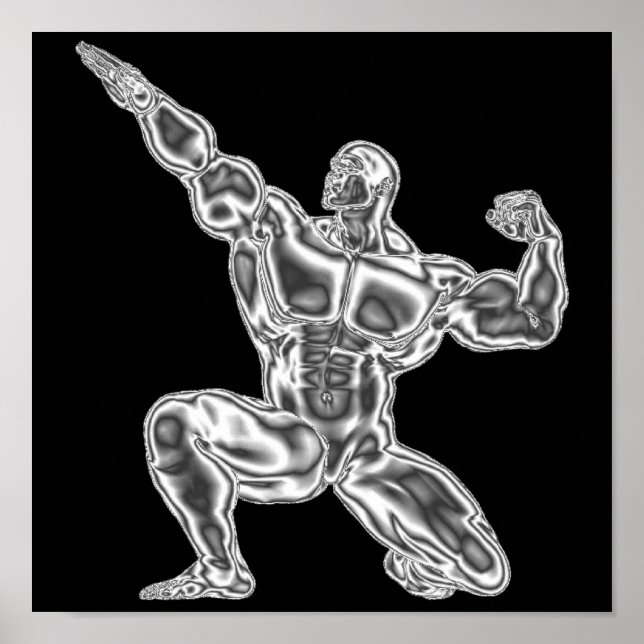 Mens Bodybuilding Poster (Vorne)