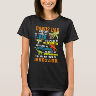 Mens Bonus Dadsaurus T Rex Dinosaur Bonus Vater Sa T-Shirt