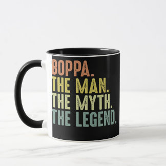 Mens Boppa Shirt für Männer Funny Vathers Day Bopp Tasse