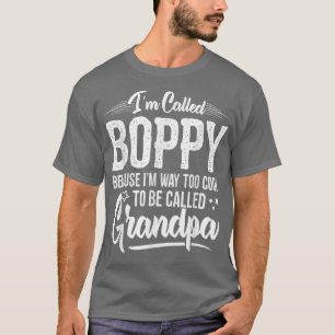 Mens Boppy T-Shirt von Großkindern Funny Grandfath
