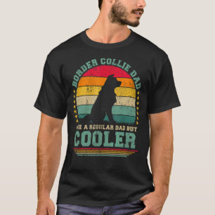 Mens Border Collie Vater wie ein regelmäßiger Vate T-Shirt
