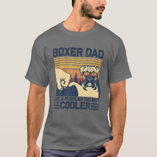 Mens Boxer Vater wie ein normaler Vater, aber Cool T-Shirt