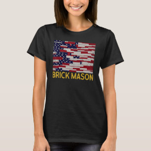 Mens Brick Mason Bricklayer Mauerwerk Bau U T-Shirt