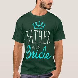 Mens Bride Groom Vater der Braut Wedding Squ T-Shirt