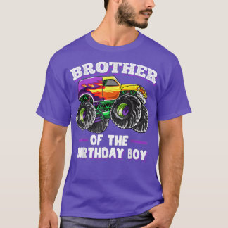 Mens Brother of the Birthday Boy Vathers Monster T T-Shirt