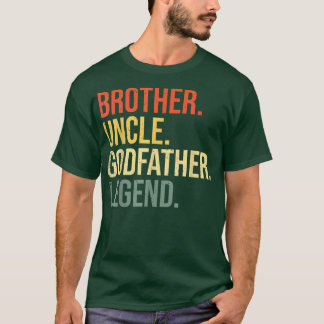 Mens Brother Uncle Godami Legend Fun Bestes Funny T-Shirt