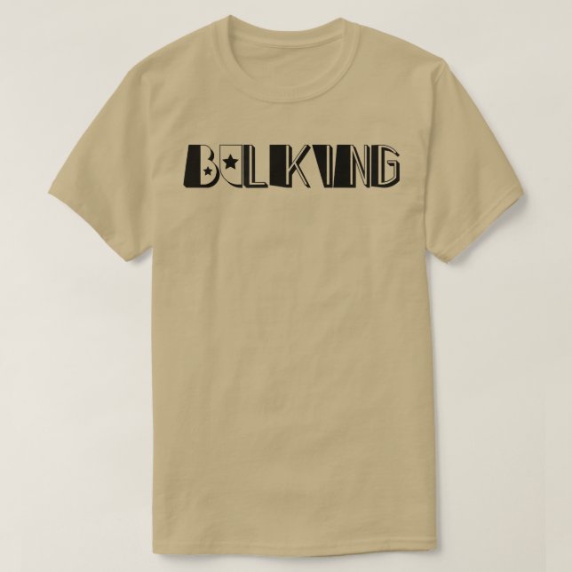 Mens BULKING Gym Fitness Workout Bodybuilding Moti T-Shirt (Design vorne)