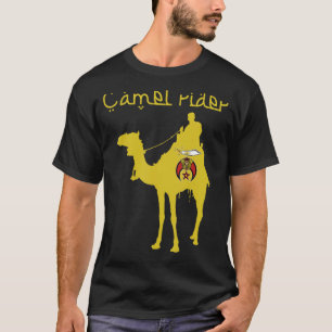 Mens Camel Rider Shriner Mason Emblem Masonic Fath T-Shirt