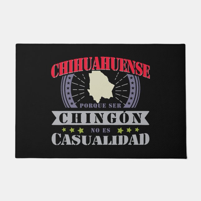 mens camisa graciosa de hombre chihuahua mexico ch fußmatte (Vorderseite)