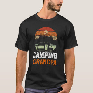 Mens Camping Grandpa Camper Caravan Camping 5 T-Shirt