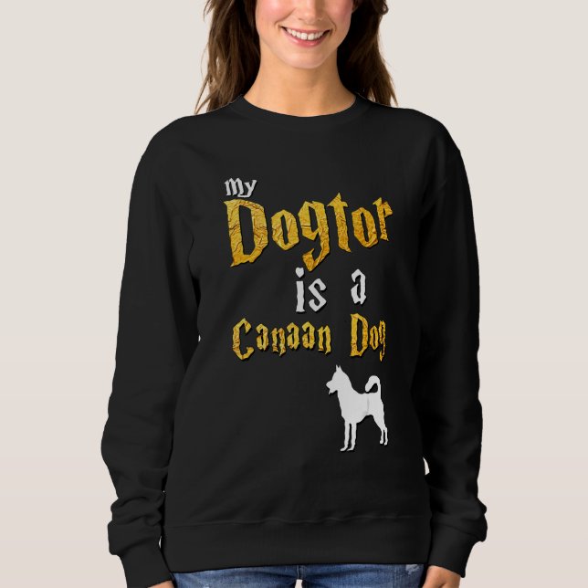 Mens Canaan Dog Canaan Dog Sweatshirt (Vorderseite)