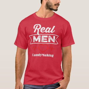 Mens Candy Making Hobby T-Shirt Grafische Themende