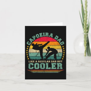 Mens Capoeira Martial Art Lover Vintag Capoeira D Karte
