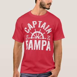 Mens Captain Bampa Boat Owner Lake Bootspater' T-Shirt