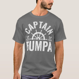 Mens Captain Bumpa Boat Owner Lake Bootspater' T-Shirt