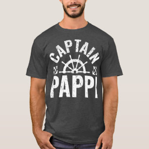 Mens Captain Pappi Boat Owner Lake Bootspater' T-Shirt
