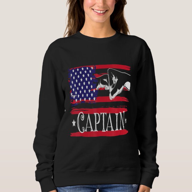 Mens Captain Sweatshirt (Vorderseite)