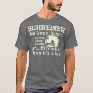 Mens Carpenters Woodworm Hobby Handwerker Möbel T-Shirt