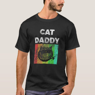 Mens Cat Daddy Cat Vater Kitten Pet Vatervater T-Shirt