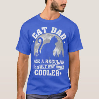 Mens Cat Vater wie ein regelmäßiger Vater Funny Ca T-Shirt