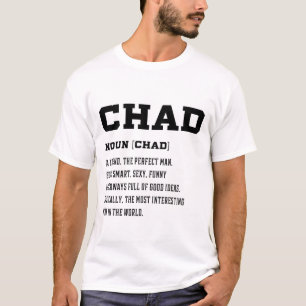 Mens Chad - Familienname Geschenk T-Shirt