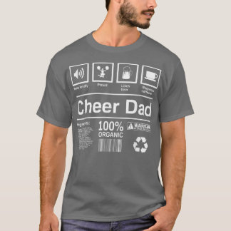Mens Cheer Dad Funny Cheer Dad s T-Shirt