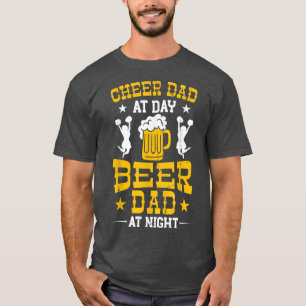 Mens Cheerleader Papa Cheer Vater Tagbier Vater A T-Shirt
