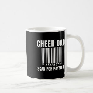 Mens Cheerleading Dad Cheerleader Mädchen Eltern - Kaffeetasse