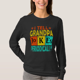 Mens Chemie Chemist Vintag I Tell Opa Joke T-Shirt