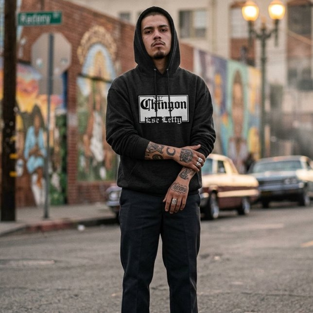 Mens Chingón Individuelle Name Hoodie (Chingón Custom Name Hoodie)