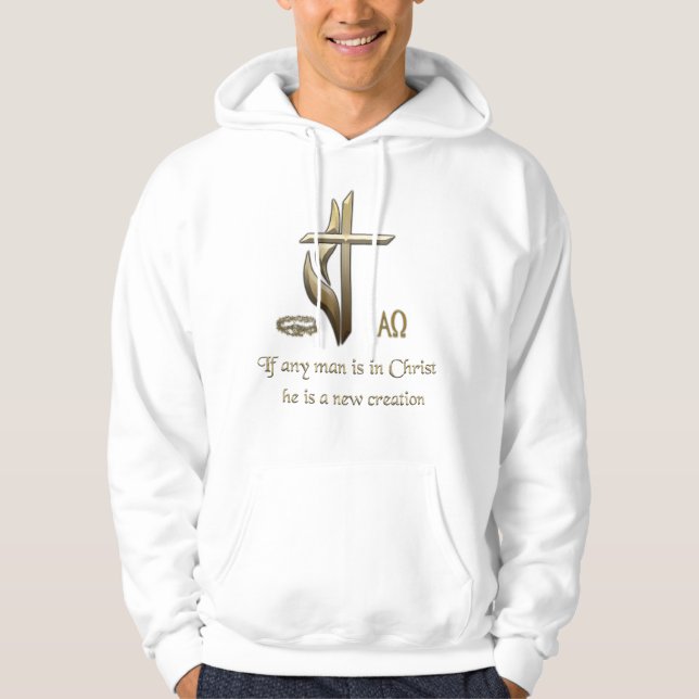 Mens Christlich Hoodie (Vorderseite)