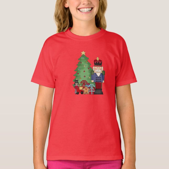 Mens Christmas Nutcracker Holiday T - Shirt (Vorderseite)
