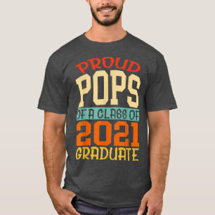 Mens Class Family Proud Pops of A T-Shirt
