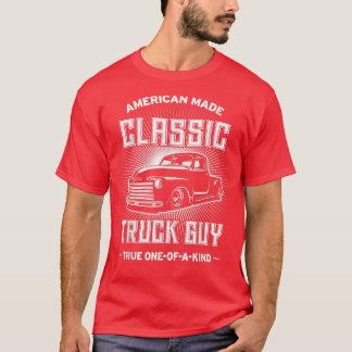 Mens Classic Truck Typ Funny Vintag American Pick T-Shirt