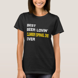 Mens Clumber Spaniel - Bester Bierliebhaber Clumbe T-Shirt