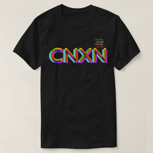 Mens CNXN Prism T-Shirt (Design vorne)