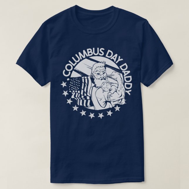 Mens Columbus Day Christopher T-Shirt (Design vorne)