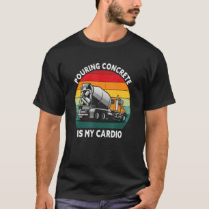 Mens Concrete Finisher für Baukäferarbeiten T-Shirt