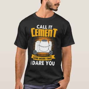 Mens Concrete Worker nennt IT Cement Vintage Besor T-Shirt