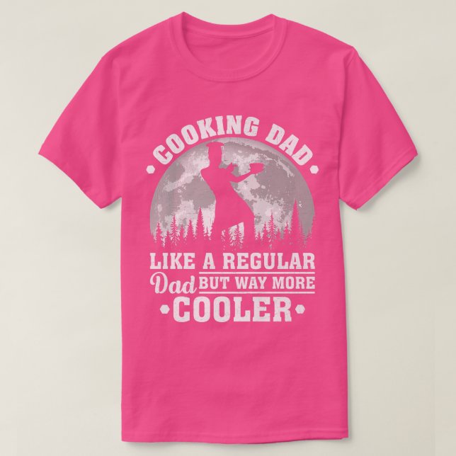 Mens Cooking Dad Like A Regular Dad Funny Cooking  T-Shirt (Design vorne)