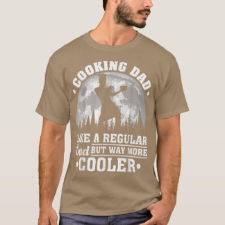 Mens Cooking Vater wie ein regelmäßiger Vater Funn T-Shirt