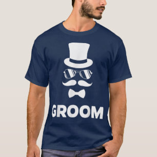 Mens Cool Bachelor Party Team Groom Stag Night Wed T-Shirt