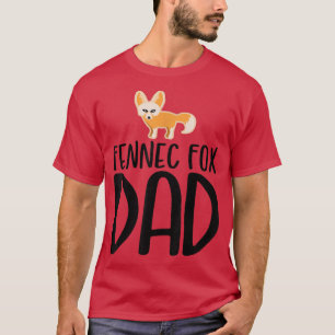 Mens Cool Fennec für Vater T-Shirt