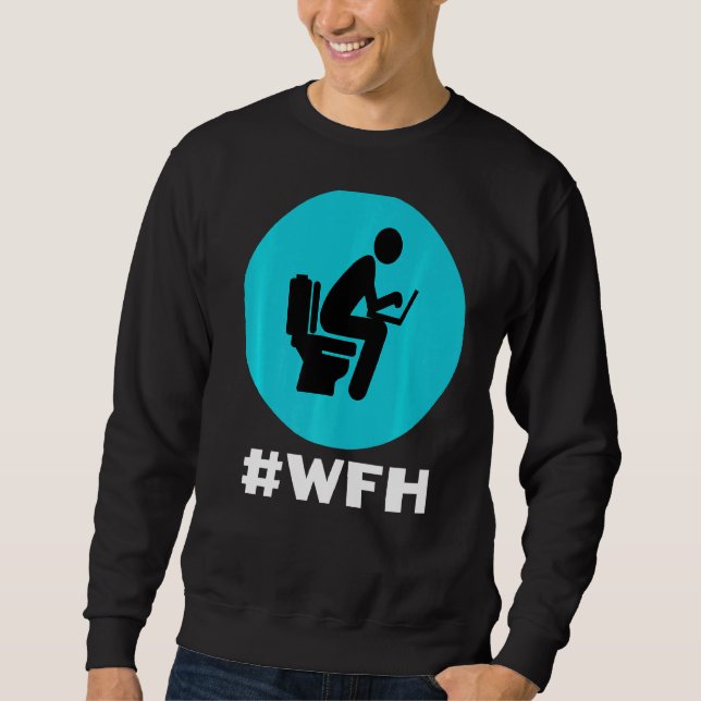 Mens Coole Anweisung mit Zuhause Office Notebook H Sweatshirt (Vorderseite)