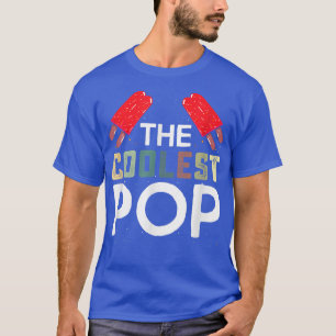 Mens Coolster Pop Funny Bester Vater je Cool Väter T-Shirt