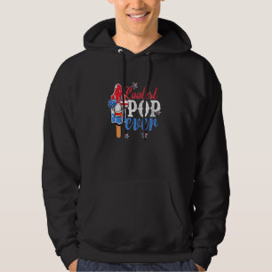 Mens Coolster Pop je amerikanische Flaggenbombe Ei Hoodie